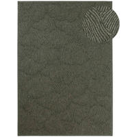 OUTDOORTEPPICH 160/230 cm Ginko Dunkelgrün  - Dunkelgrün, KONVENTIONELL, Textil (160/230cm) - Novel