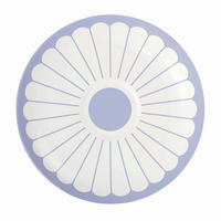UNTERTASSE Fleur bleu  - Pastellblau/Weiß, KONVENTIONELL, Keramik (17,4/2,5cm) - Villeroy & Boch