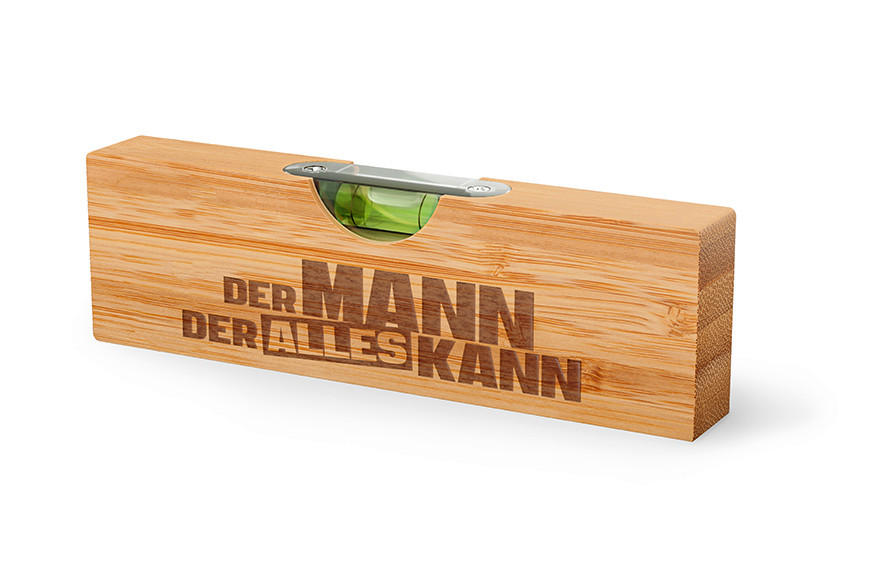 WASSERWAAGE    - Basics, Holz (15/4,5/2cm)