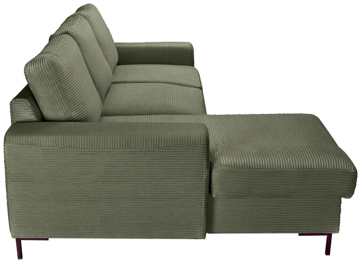 Freisteller von Carryhome ECKSOFA Olivgrün Cord.
