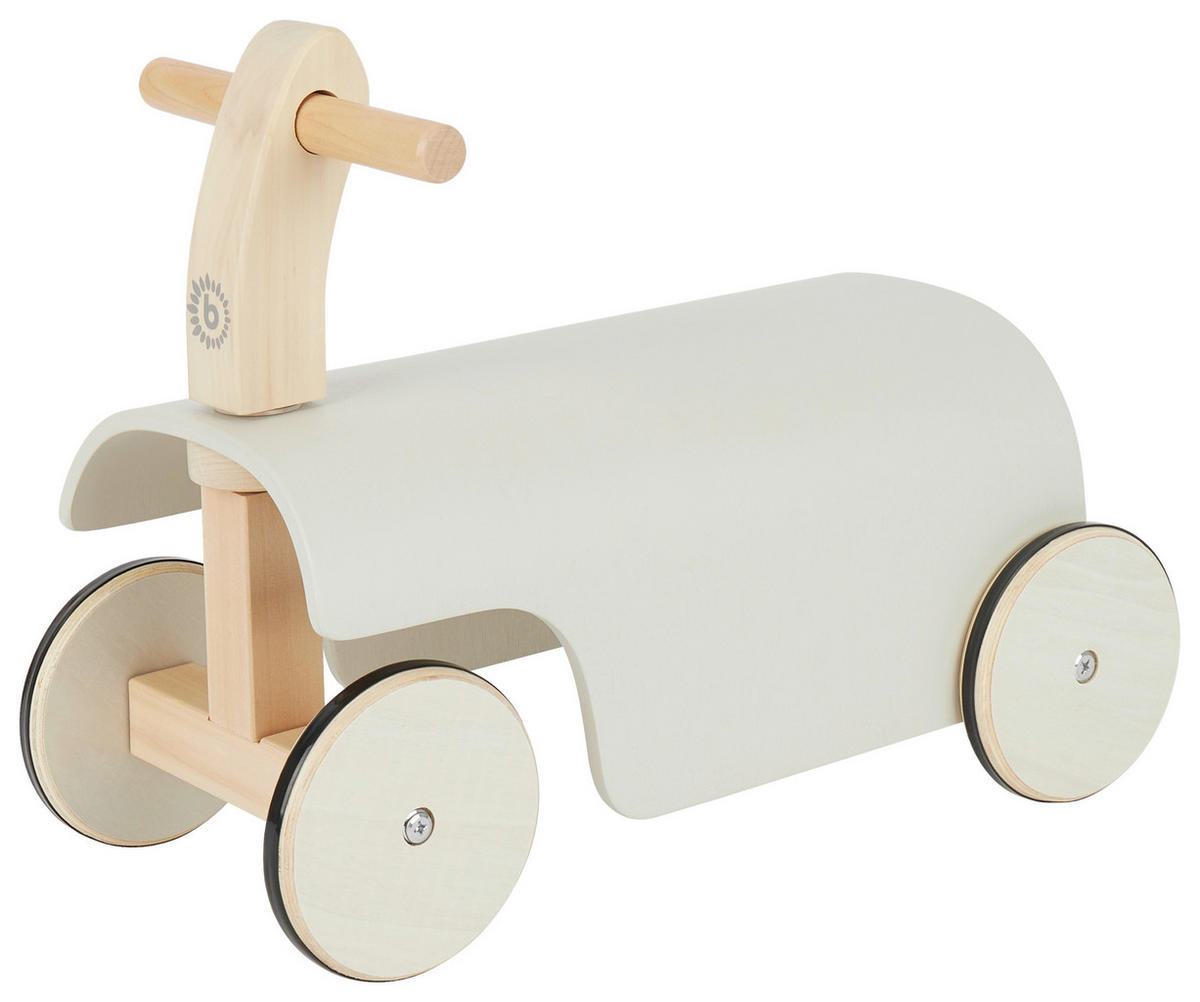 RUTSCHFAHRZEUG SCANDI  - Naturfarben/Weiß, KONVENTIONELL, Holz (46/26/38cm)
