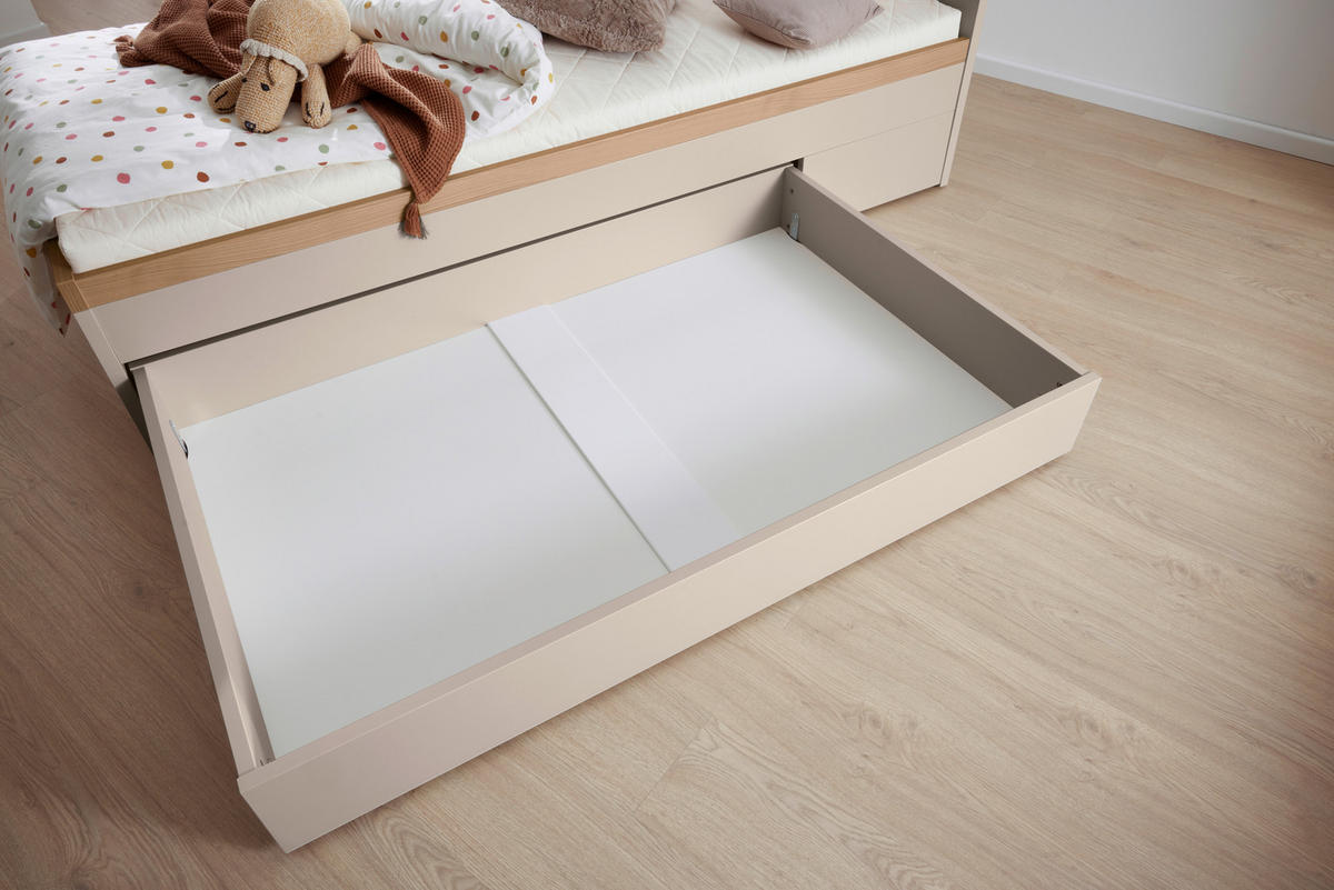 BETTKASTEN Beige, Kaschmir  - Kaschmir/Beige, Design, Holzwerkstoff (150/20/95cm) - Paidi