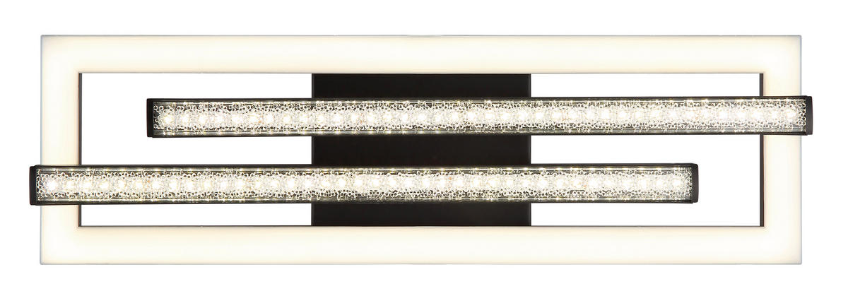 LED-DECKENLEUCHTE    40/37,5/6,3 cm  - Klar/Opal, Design, Kunststoff (40/37,5/6,3cm) - Globo