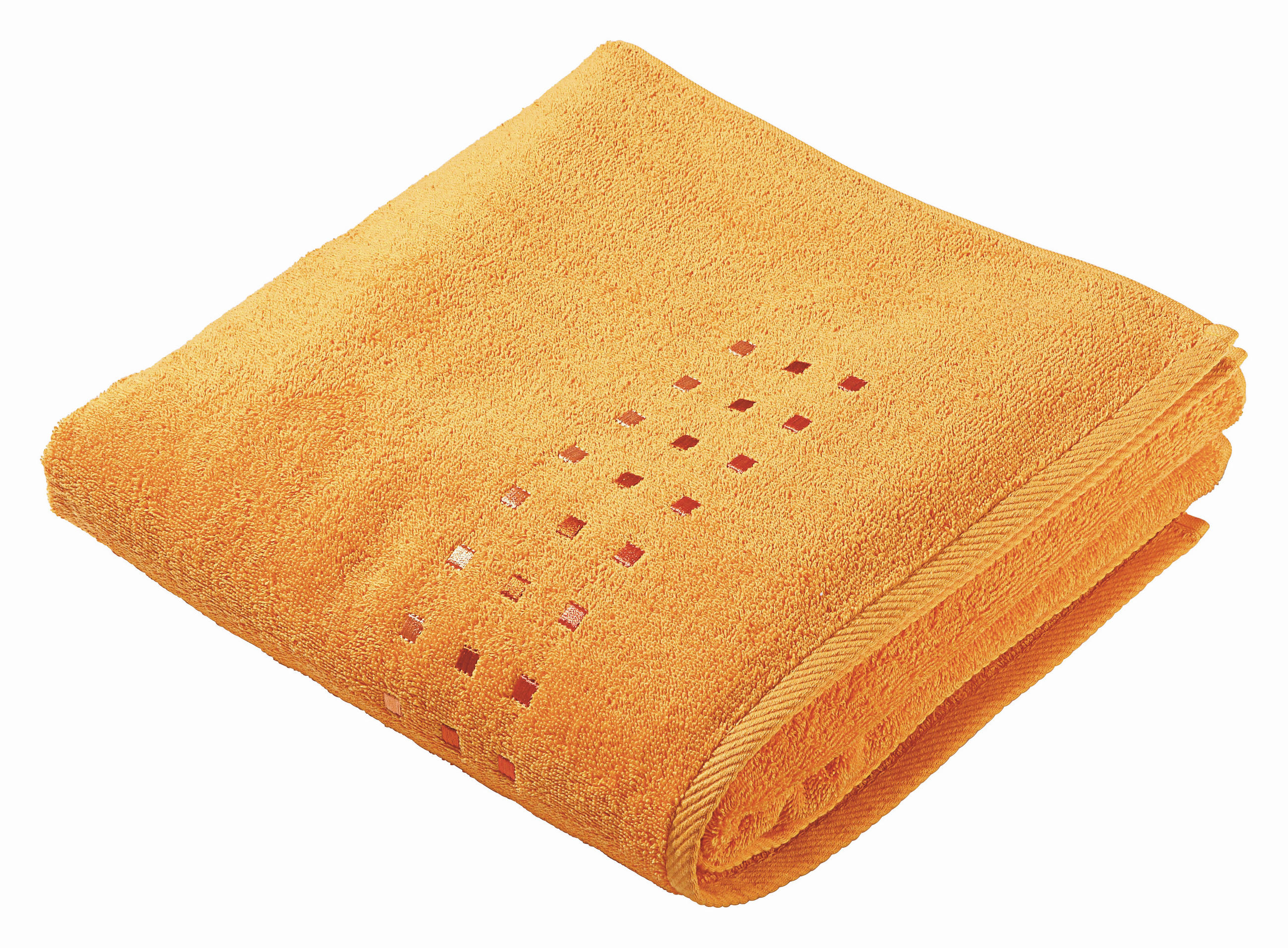 DUSCHTUCH 70/140 cm  - Orange, KONVENTIONELL, Textil (70/140cm) - Esposa