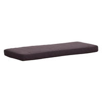 SITZKISSEN    - Anthrazit, Natur, Textil (85/4/34cm) - Linea Natura