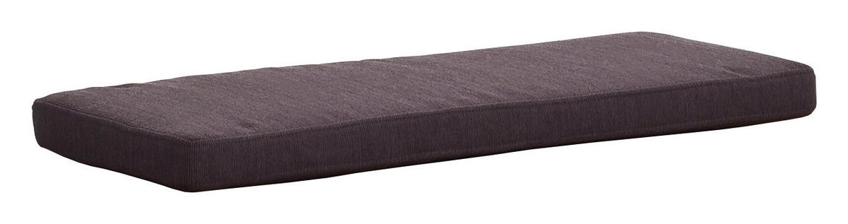 SITZKISSEN    - Anthrazit, Natur, Textil (85/4/34cm) - Linea Natura