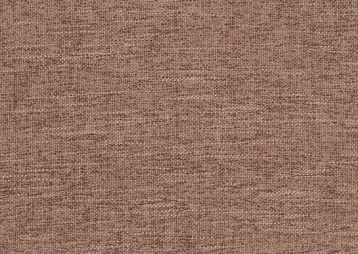 ECKSOFA in Webstoff Hellbraun  - Hellbraun/Schwarz, Design, Textil/Metall (289/180cm) - Stylife