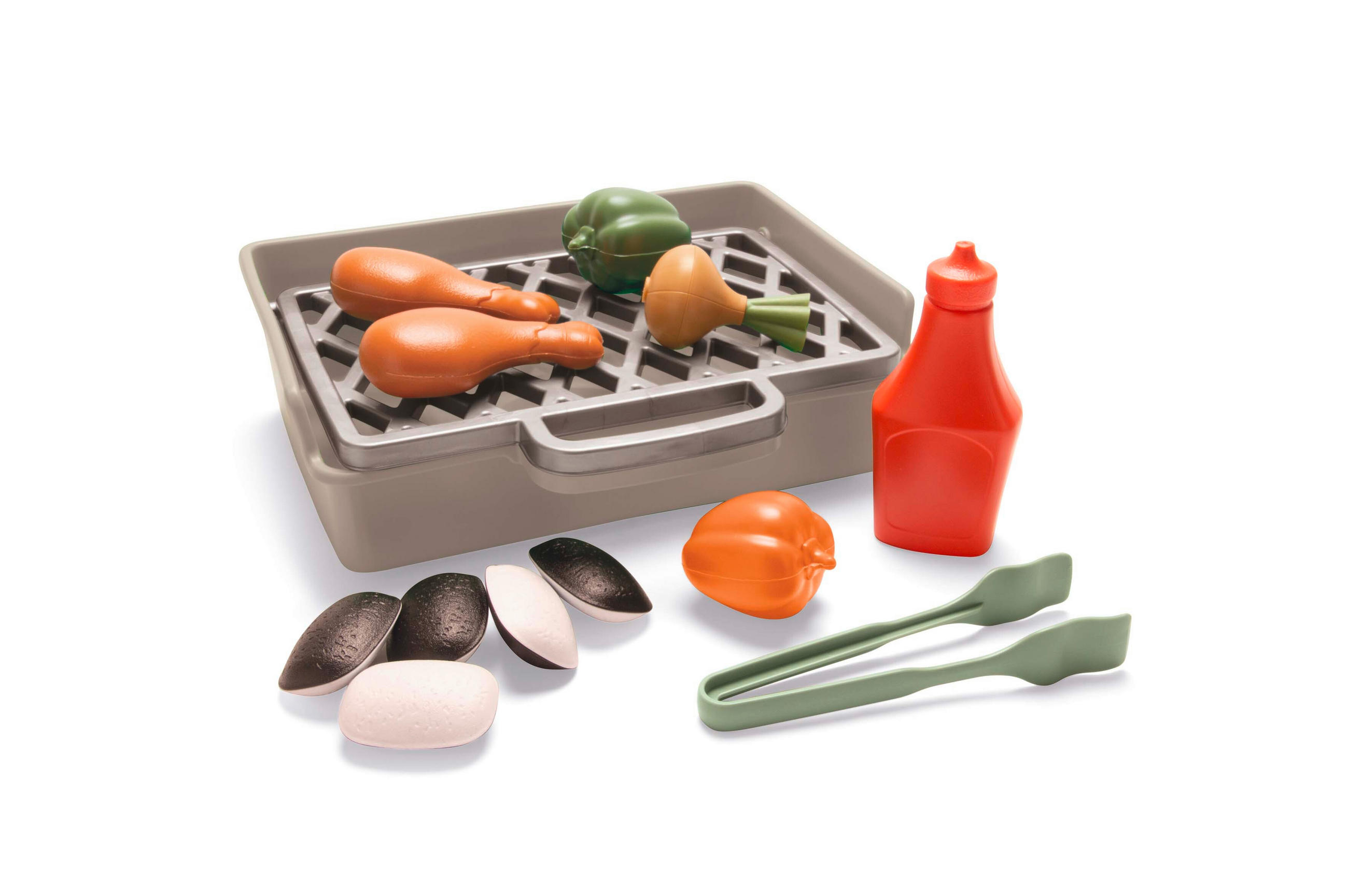 SPIELGESCHIRRSET GREEN GARDEN  - Multicolor, Trend, Kunststoff (30,5/25/12,5cm)