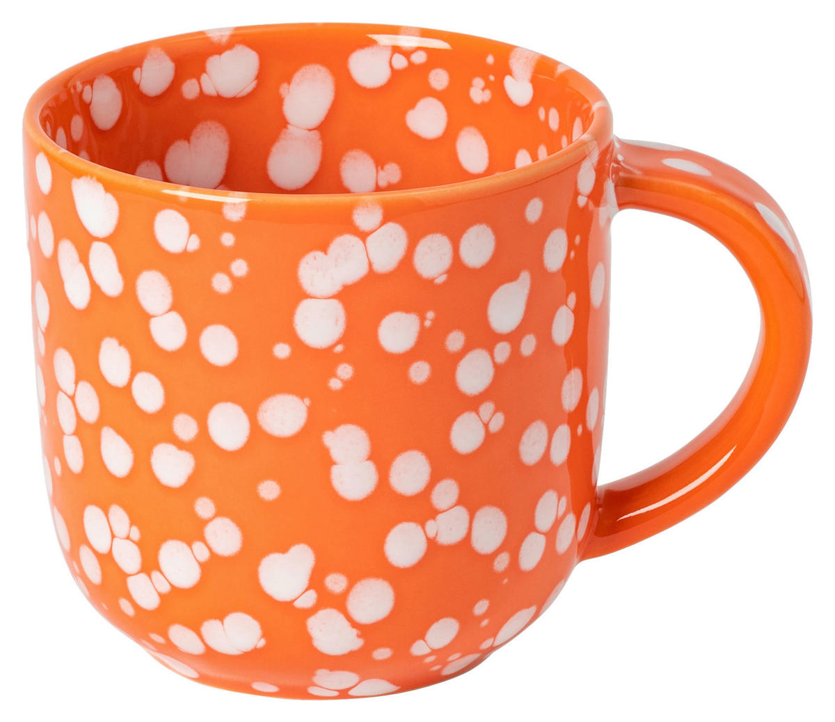 KOMBISERVICE Rot, Weiß Hochglanz RAFAELA 4-teilig 1 Personen  - Weiß Hochglanz/Rot, Basics, Keramik - Costa Nova