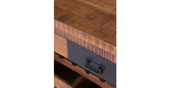 BARWAGEN BARNEY - Schwarz/Naturfarben, KONVENTIONELL, Holz/Holzwerkstoff (97/43/85cm) - Landscape