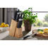 MESSERBLOCK 12-teilig - Edelstahlfarben/Schwarz, Basics, Holz/Kunststoff - Homeware MESSERBLOCK 12-teilig - Edelstahlfarben/Schwarz, Basics, Holz/Kunststoff - Homeware