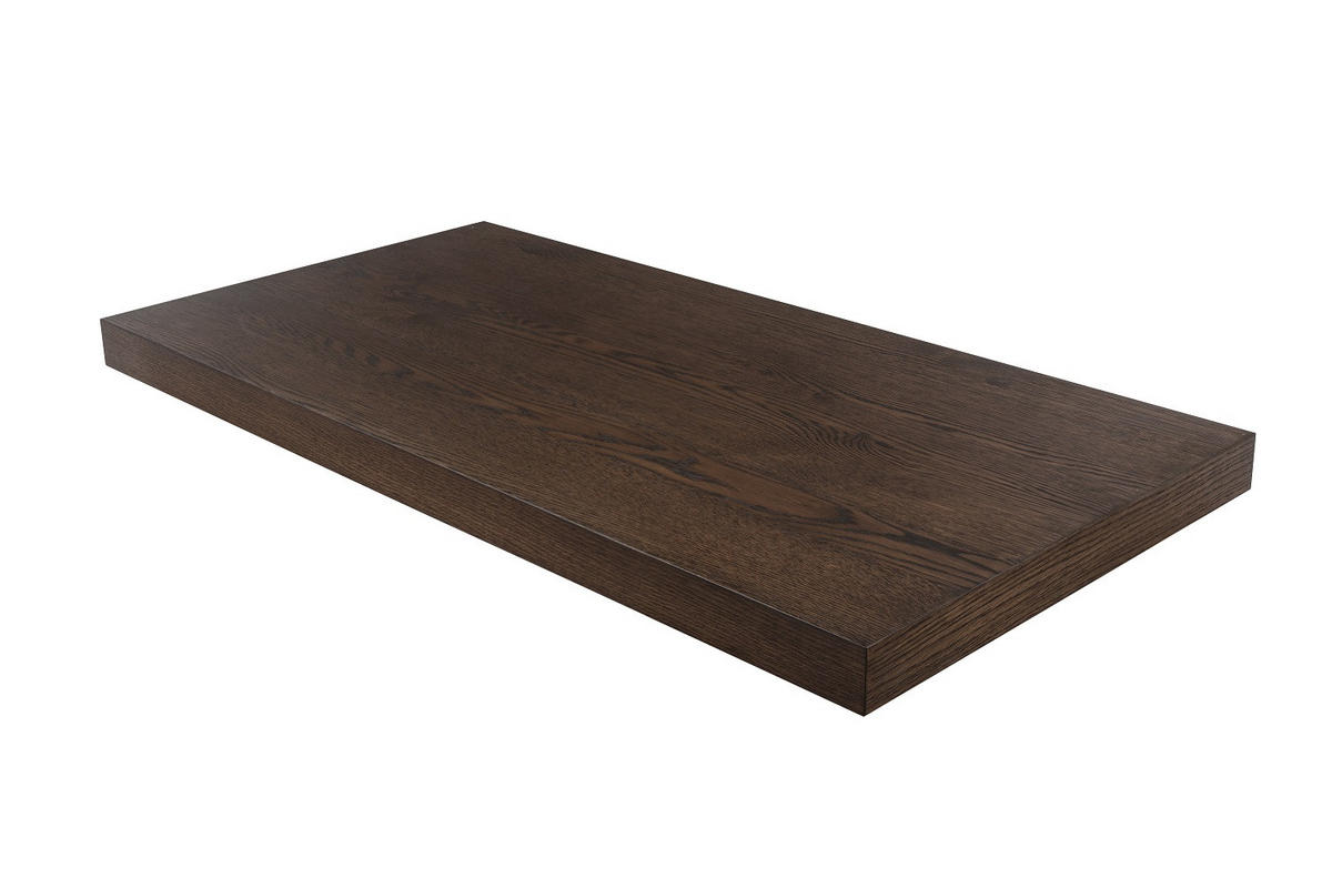 TILLÄGGSSKIVA - mörkbrun, Design, trä (100/50cm) - Best Price