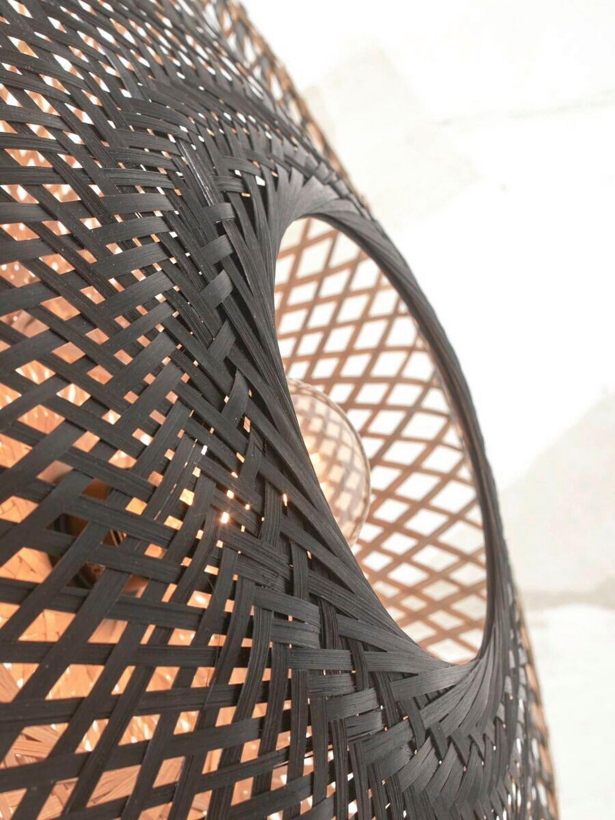 Aplică De Perete - culoare natur/negru, Trend (60/15/60cm) - Good & Mojo