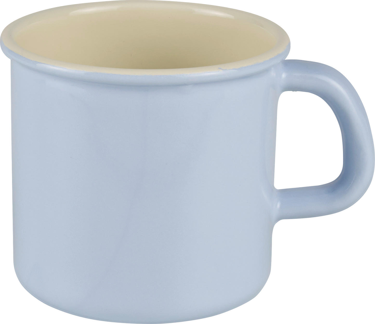 KAFFEEBECHER Classic bunt  500 ml   - Blau, Basics (0,5l) - Riess