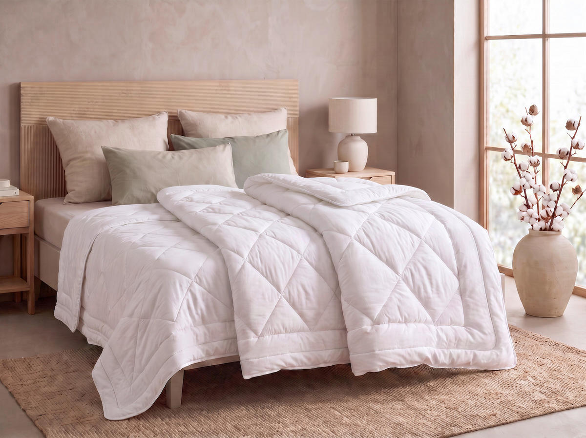 SOMMERBETT  Cosicotton 200/200 cm  - Weiß, Basics, Textil (200/200cm) - Billerbeck