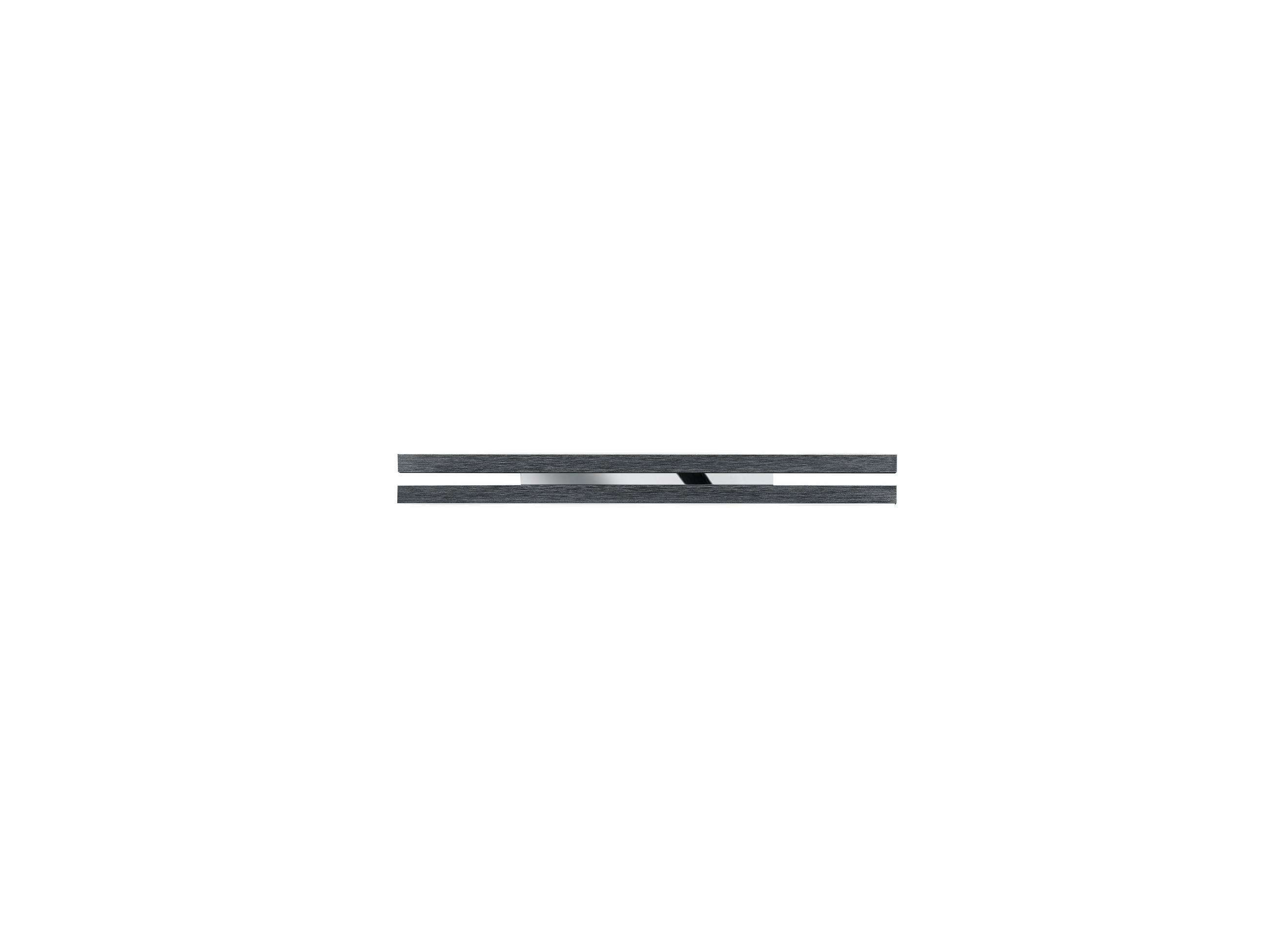 LED-WANDLEUCHTE Ben 40/4/7 cm - Anthrazit, Design, Metall (40/4/7cm) - elements by BANKAMP
