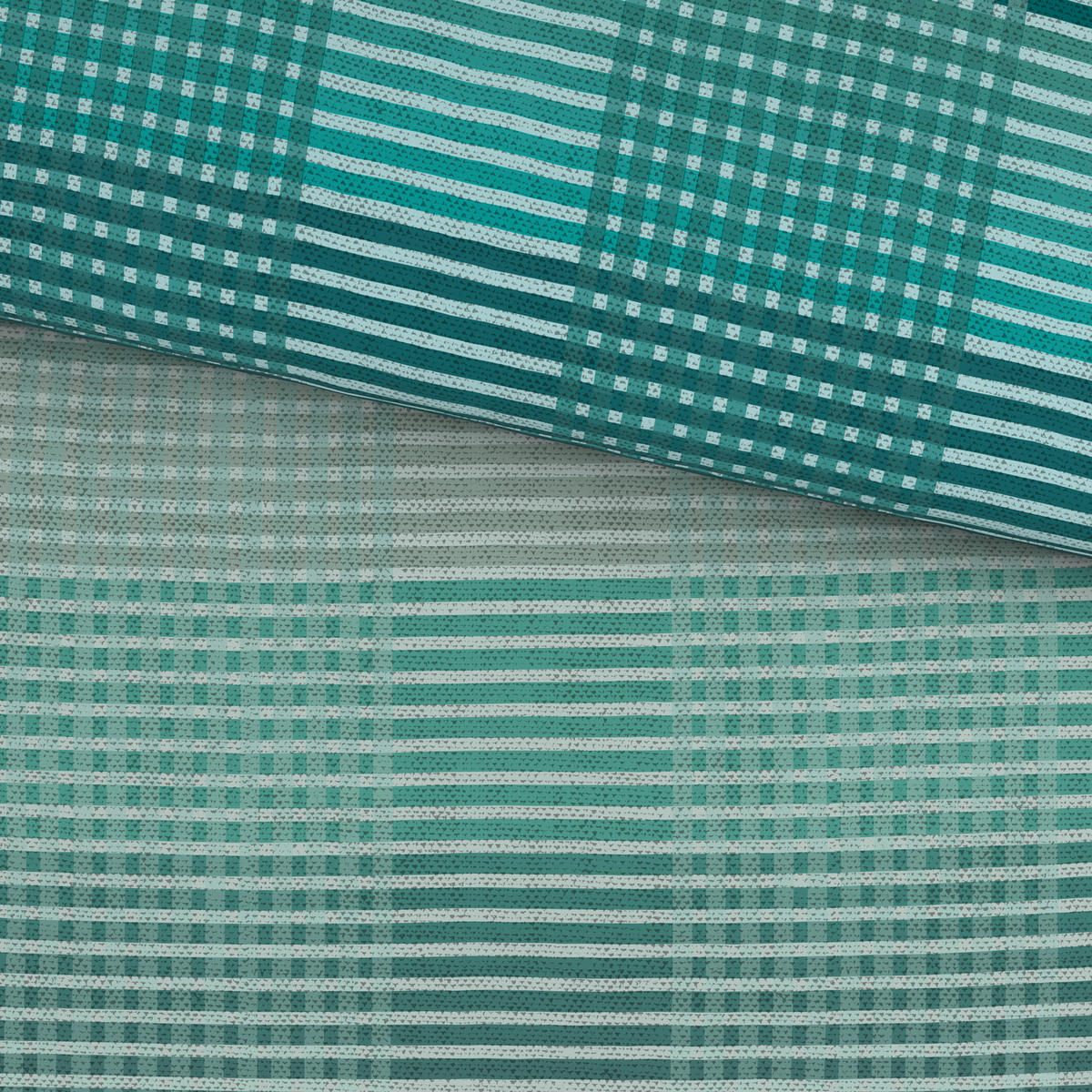 POSTEĽNÁ BIELIZEŇ, flanel, tyrkysová, 140/200 cm - tyrkysová, textil (140/200cm) - Novel