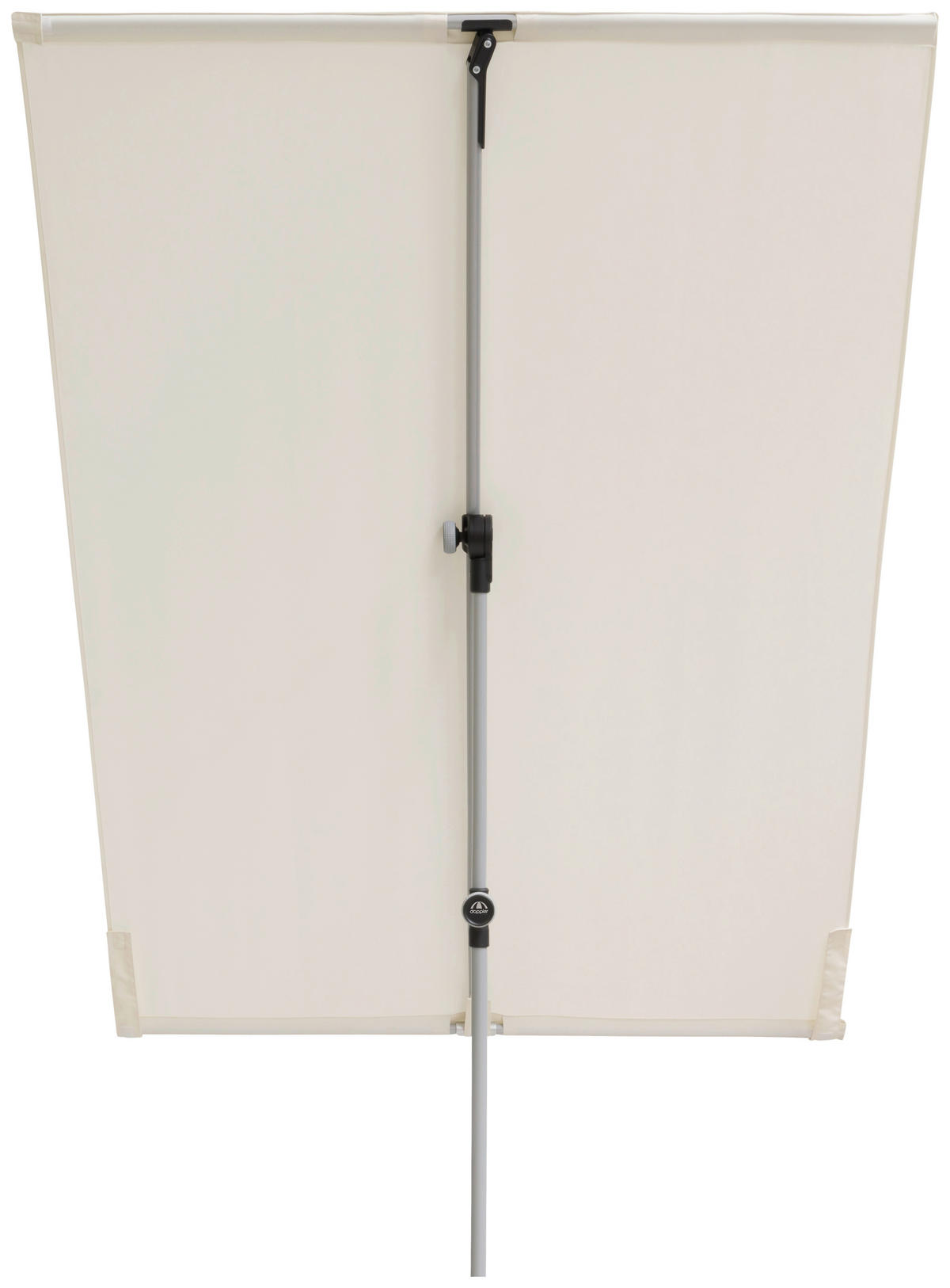 SENČNIK - barve aluminija/naravne barve, Design, kovina/tekstil (180/130cm) - Doppler