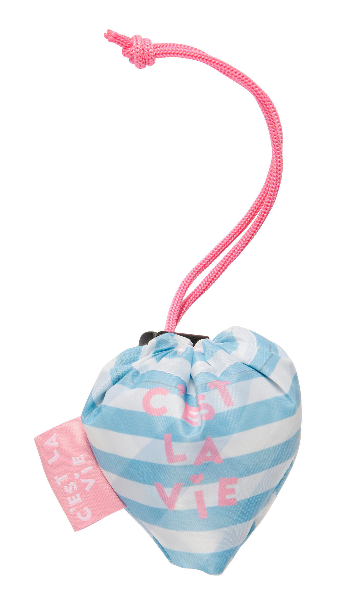 SHOPPER - Taubenblau/Weiß, Trend, Kunststoff (38/38/0,5cm)