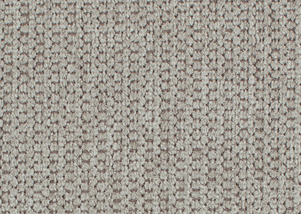 ECKSOFA in Chenille Silberfarben  - Silberfarben/Schwarz, Natur, Textil/Metall (233/288cm) - Valnatura