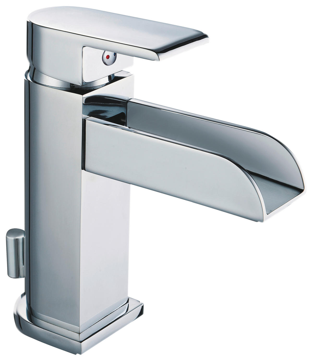 Baterie Chiuveta Baie 5,0/15,5/14,0 cm  - culoare crom, Basics, metal (5,0/15,5/14,0cm) - Xora