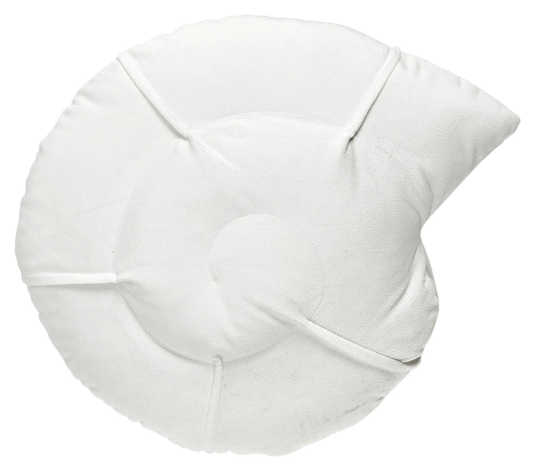 ZIERKISSEN 32/40 cm  - Weiß, Basics, Textil (32/40cm) - Novel