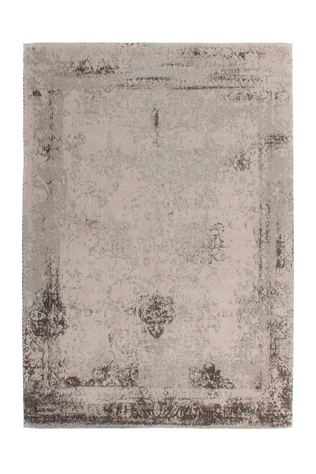 FLACHWEBETEPPICH 120/170 cm Nostalgia 285 Anthrazit Anthrazit  - Anthrazit, KONVENTIONELL, Textil (120/170cm)