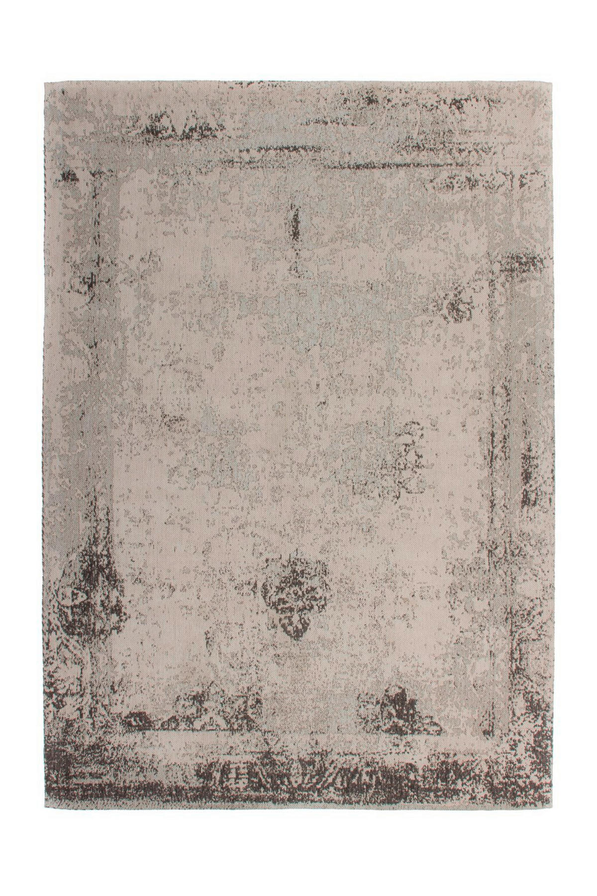 FLACHWEBETEPPICH 120/170 cm Nostalgia 285 Anthrazit Anthrazit  - Anthrazit, KONVENTIONELL, Textil (120/170cm)