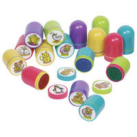 SET ŽIGOV - večbarvno, Basics, umetna masa (4,5cm) - Goki