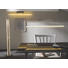 LED-DECKENLEUCHTE - Chromfarben, Design, Kunststoff/Metall (90/10cm)
