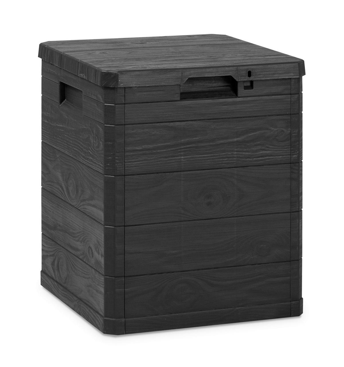 KISSENBOX 42,5/50/44 cm  - Anthrazit, Basics, Kunststoff (42,5/50/44cm)