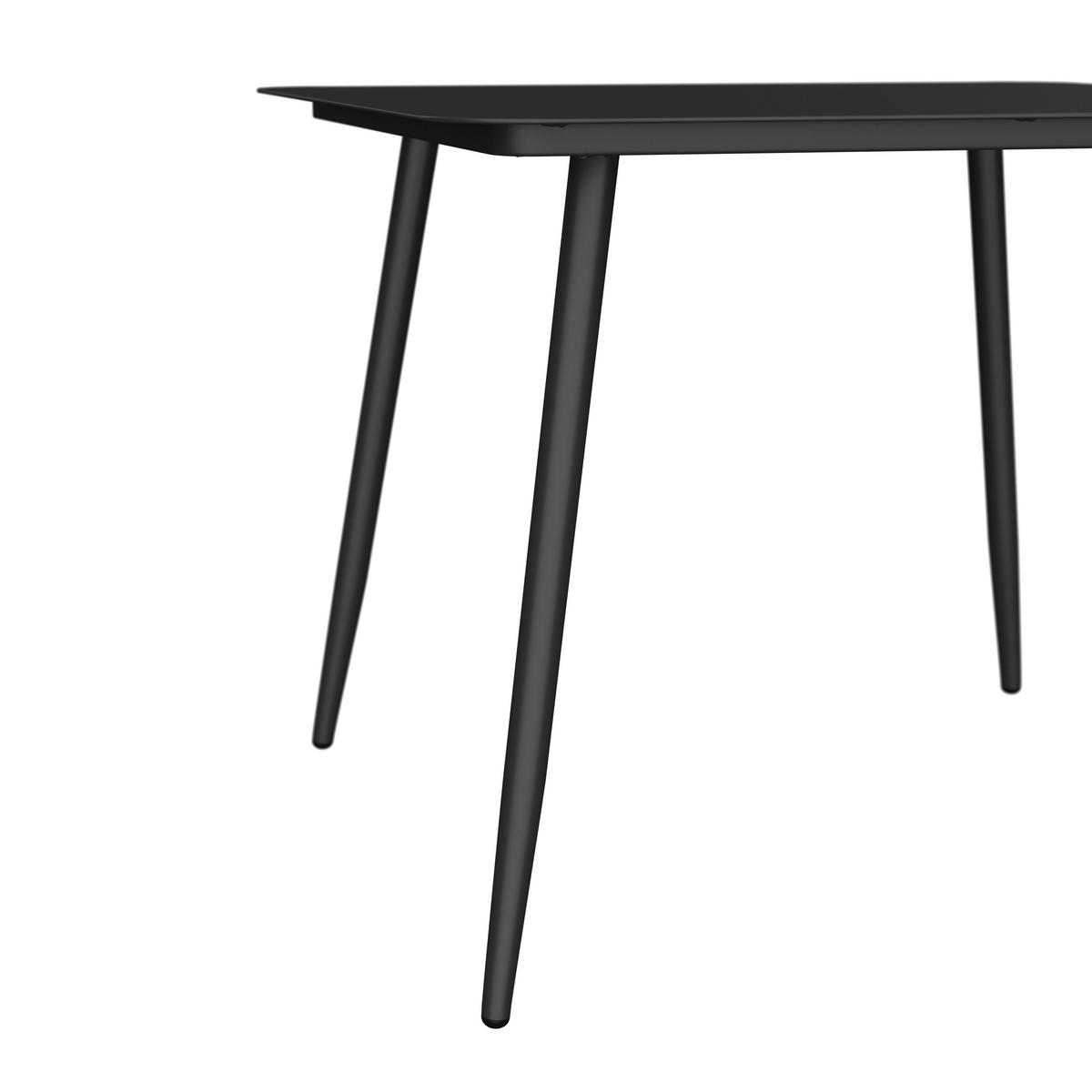 DINING-LOUNGESET Aluminium  - Dunkelgrau/Anthrazit, MODERN, Kunststoff/Textil - Ambia Garden