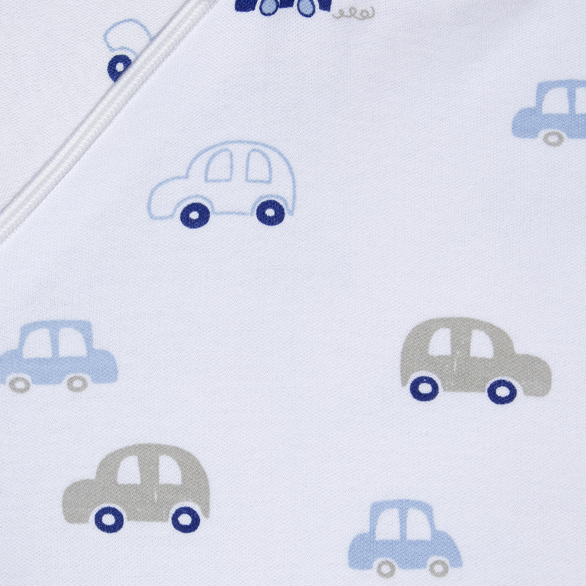 PYJAMAS  - vit/blå, Basics, textil (86null) - My Baby Lou
