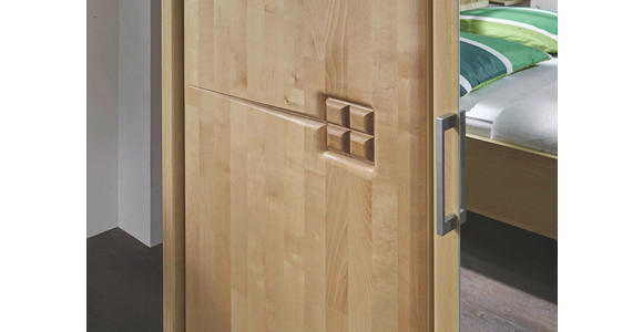 SCHLAFZIMMER in Erlefarben, Birkefarben - Birkefarben/Erlefarben, KONVENTIONELL, Glas/Holz - Cantus