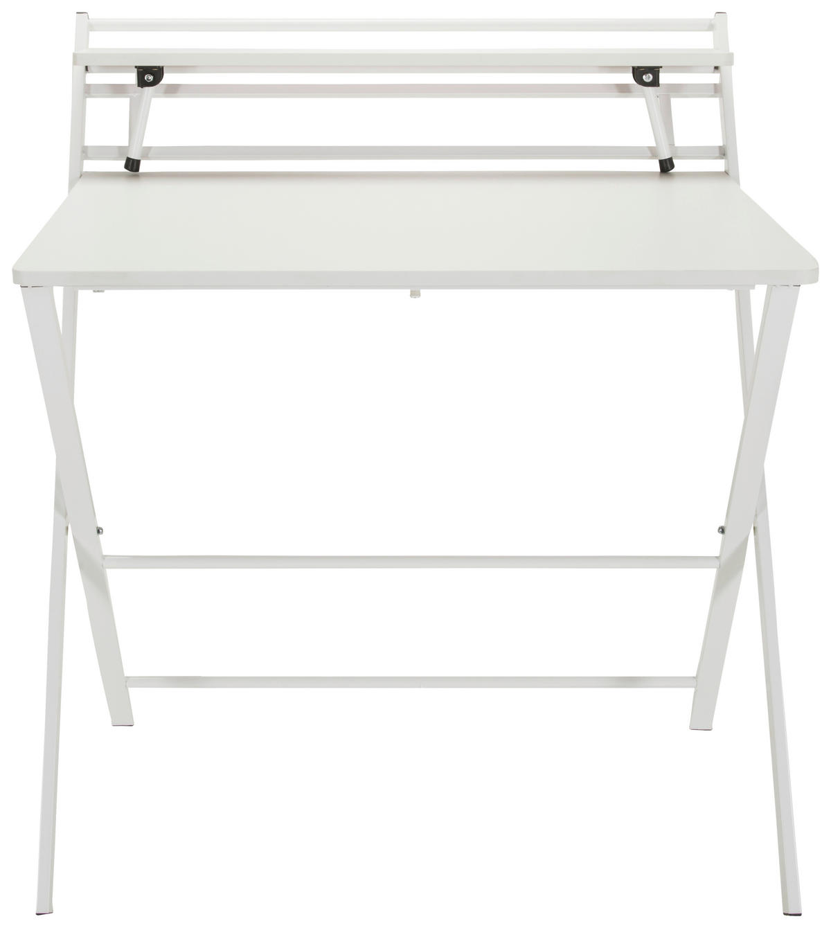 SKRIVBORD 84/60/92 cm  i vit  - vit, Basics, metall/trämaterial (84/60/92cm) - MID.YOU