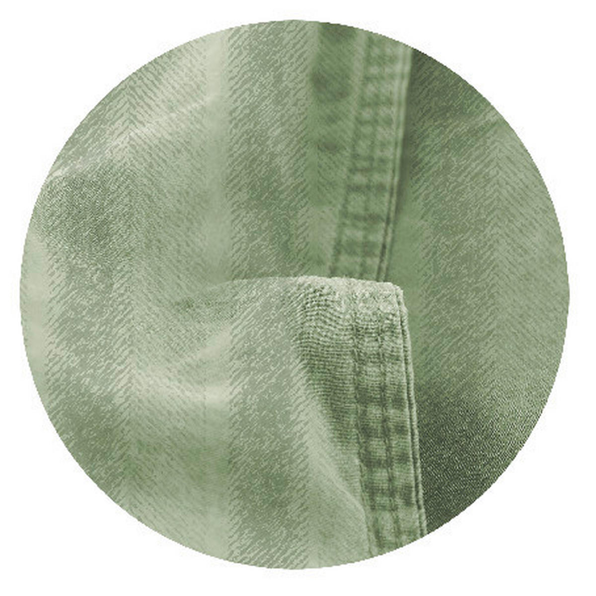 BETTWÄSCHE Renforcé 135/200 cm  - Olivgrün, Basics, Textil (135/200cm)