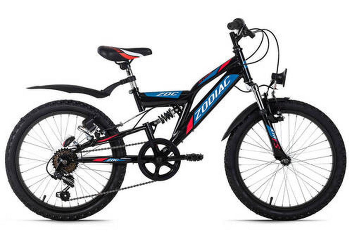 KINDERFAHRRAD 20 Zoll  - Schwarz, Basics, Metall - Atrigo