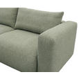 SCHLAFSOFA Flachgewebe Salbeigrün  inkl.  - Salbeigrün/Schwarz, MODERN, Kunststoff/Textil (248/94/109cm) - Carryhome