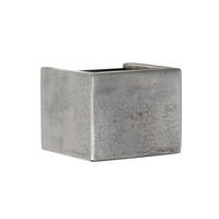 LED-WANDLEUCHTE - Nickelfarben, Design, Metall (12,5/10/11,5cm) - Fischer & Honsel