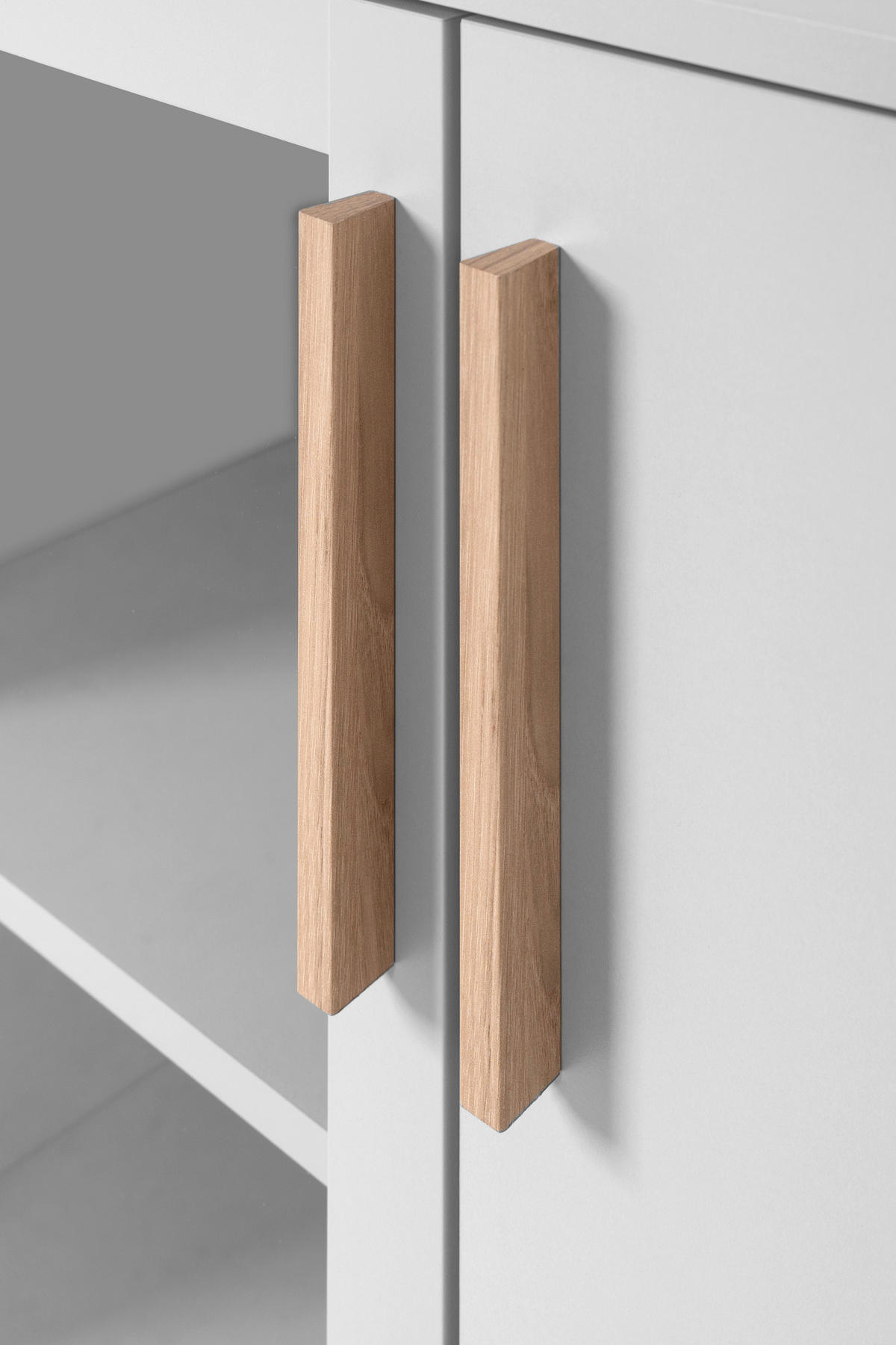 SIDEBOARD  in 161/94/40 cm  - Beige/Grau, KONVENTIONELL, Glas/Holzwerkstoff (161/94/40cm) - Livetastic