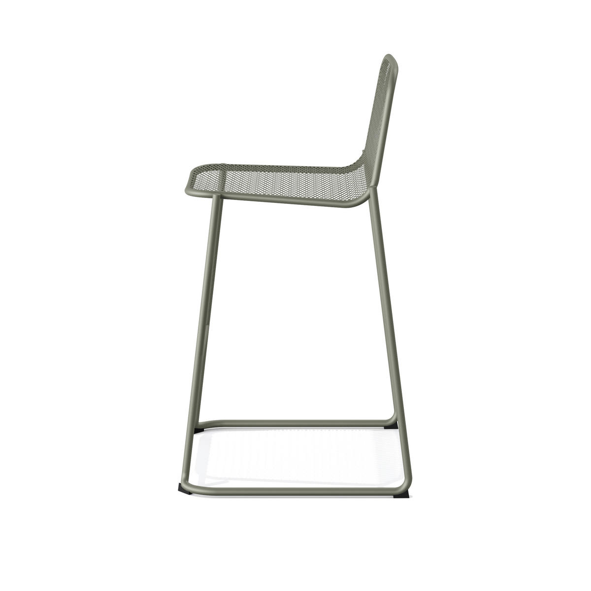 BARHOCKER-SET Grün Stahl  - Grün, LIFESTYLE, Metall (52/105/52cm)