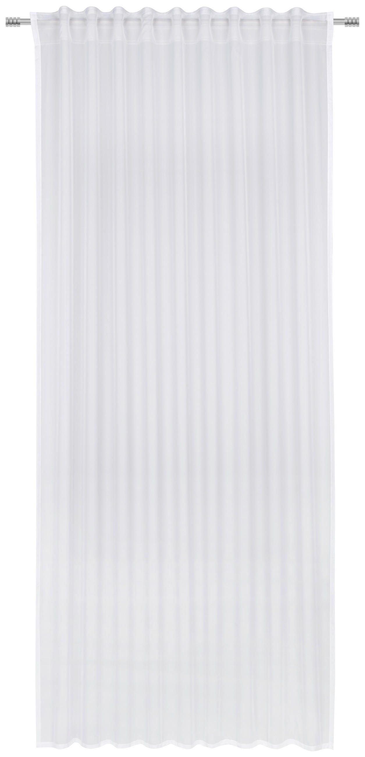 HOTELLGARDIN  transparent  140/245 cm   - vit, Klassisk, textil (140/245cm) - Esposa