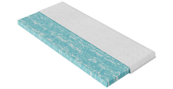 TOPPER 90/200 cm Höhe ca. 10 cm - Weiß, Basics, Textil (90/200cm) - Dieter Knoll