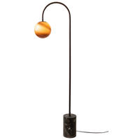GOLVLAMPA It's about RoMi 42/163 cm    - brun, Design, metall/glas (42/163cm) - It's about Romi
