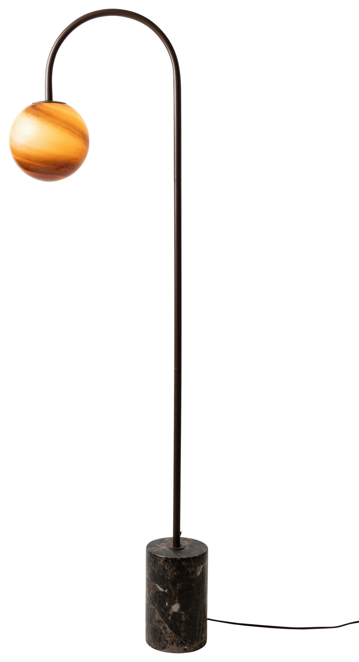 GOLVLAMPA It's about RoMi 42/163 cm    - brun, Design, metall/glas (42/163cm) - It's about Romi