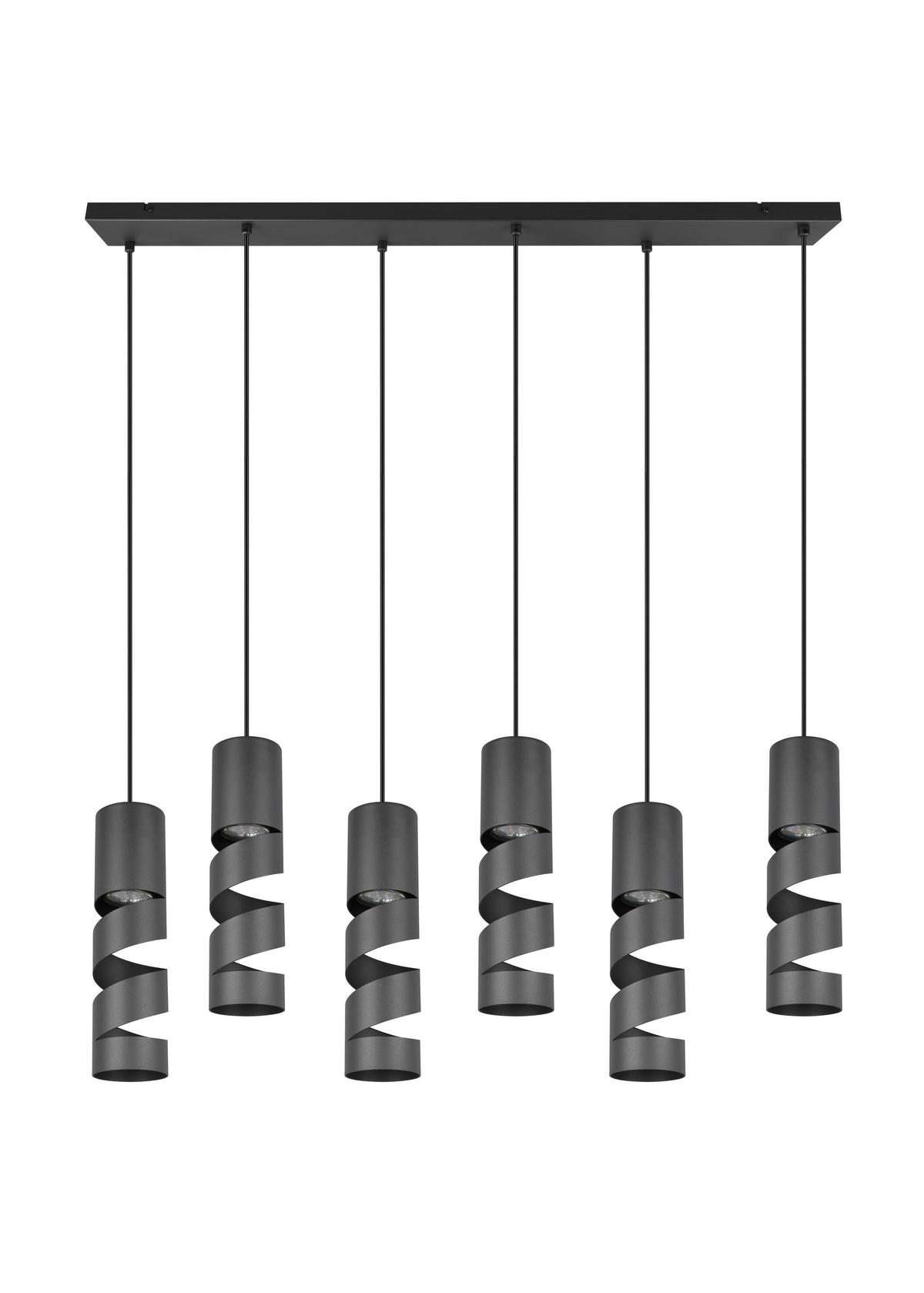 PENDELLEUCHTE 100/14/150 cm    - Schwarz, Konventionell, Metall (100/14/150cm) - Trio Leuchten