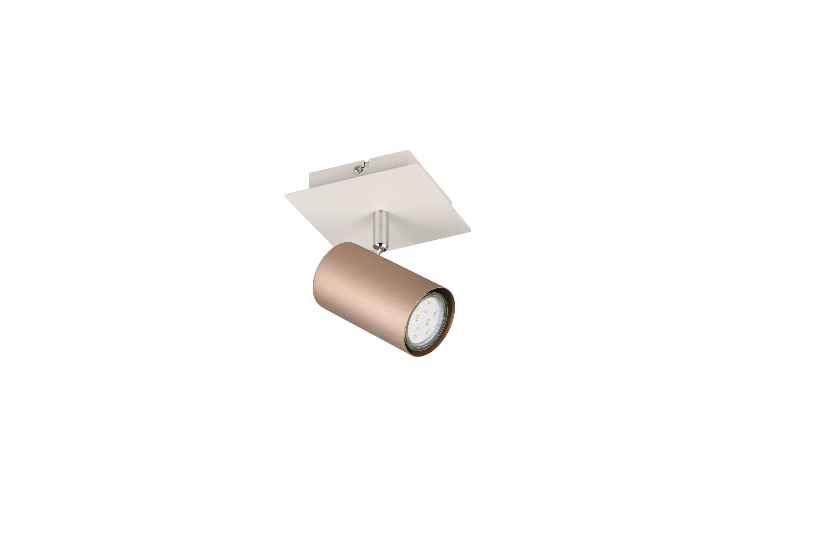 STRAHLER - Braun/Grau, Konventionell, Metall (12/12/15cm) - Trio Leuchten