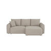 ECKSOFA Beige Cord  - Beige, Design, Textil (250/151cm) - MID.YOU