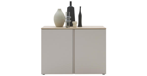 SIDEBOARD  in 120,2/89/43 cm  - Kaschmir/Eichefarben, Design, Holzwerkstoff/Kunststoff (120,2/89/43cm) - Voleo
