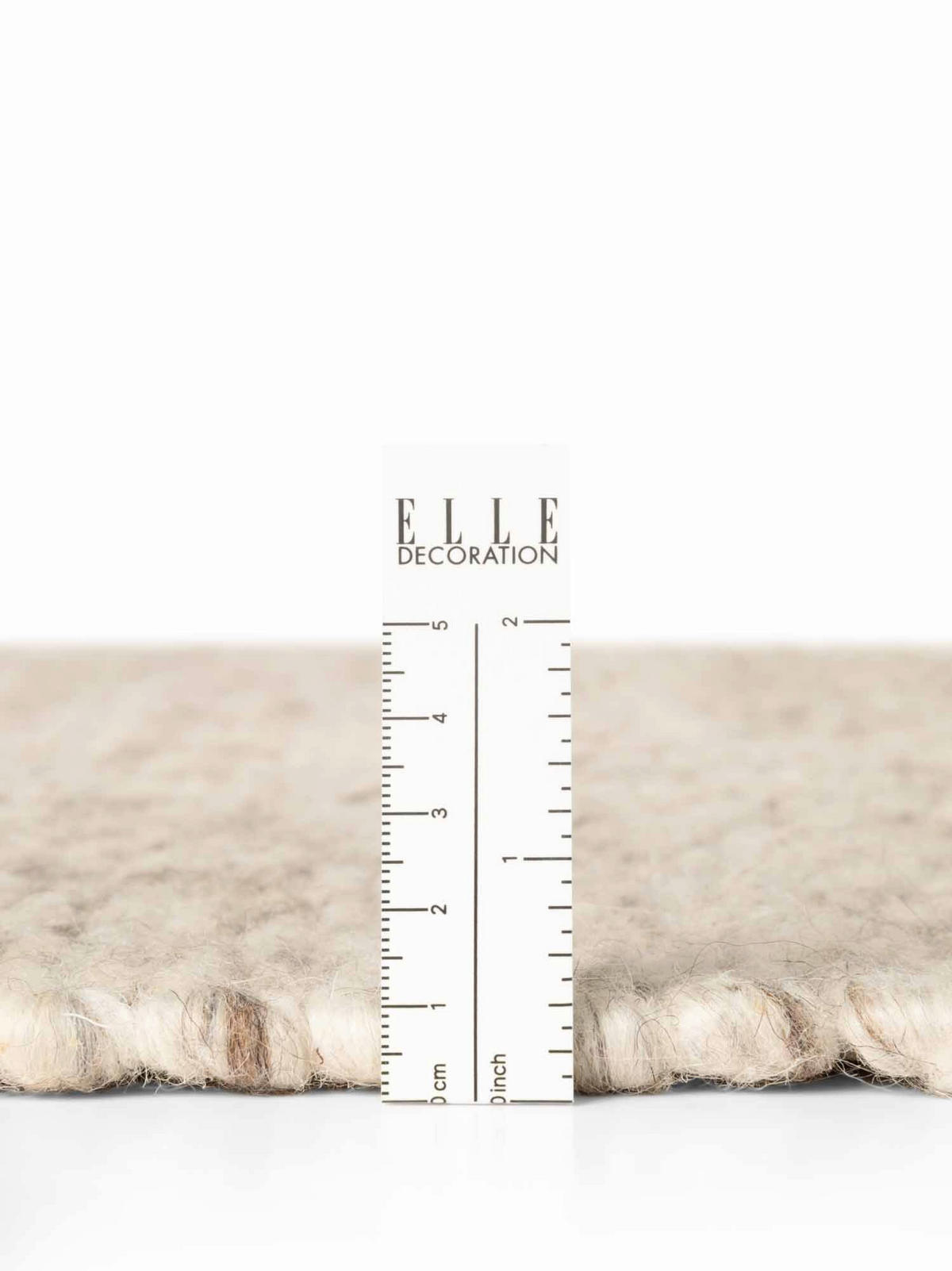 WOLLTEPPICH 160 cm Lyon Braun, Creme rund  - Creme/Braun, Basics, Textil (160cm) - Elle Decoration